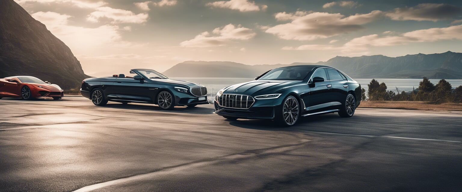 Various luxury car options